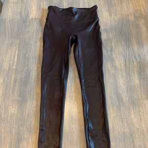 Spanx faux leather leggings